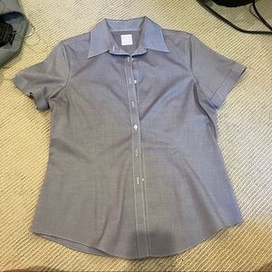 Brooks Brothers Women Short Sleeve Button Down